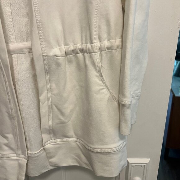 Cotton drawstring jacket with hood size small - Picture 3 of 5